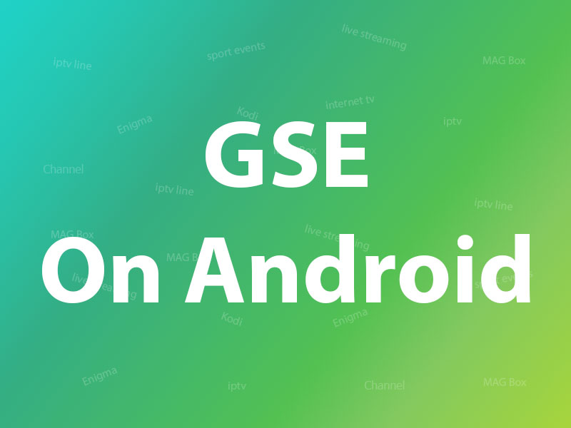 GSE app on Android