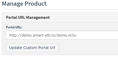 Smart STB m3u playlist