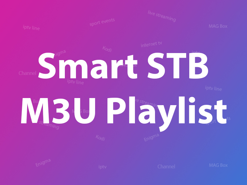 Smat STb m3u playlist